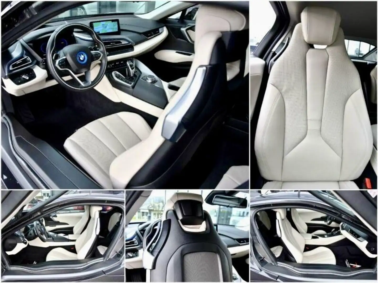 BMW i8 COUPE I12 LCI 374 ch A Gris - 2
