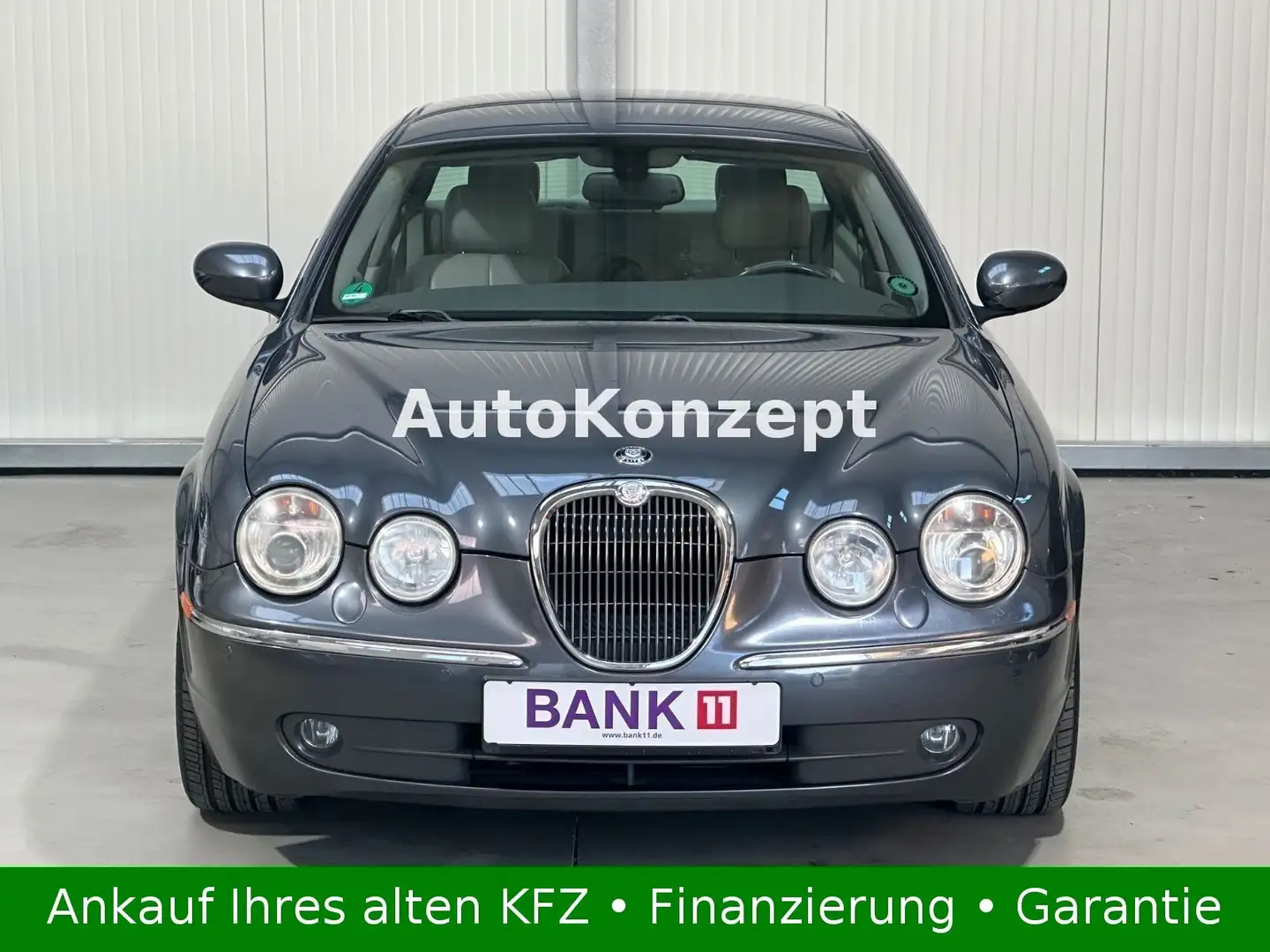 Jaguar S-Type 3.0 V6 Executive|Navi|Leder|Xenon|SHZ| Gris - 2