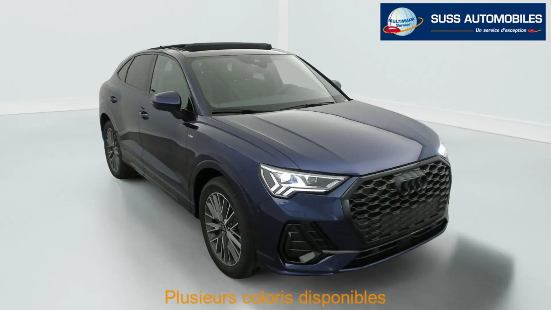 Audi Q3 35 TDI 150 ch S tronic 7 S line Gris - 1