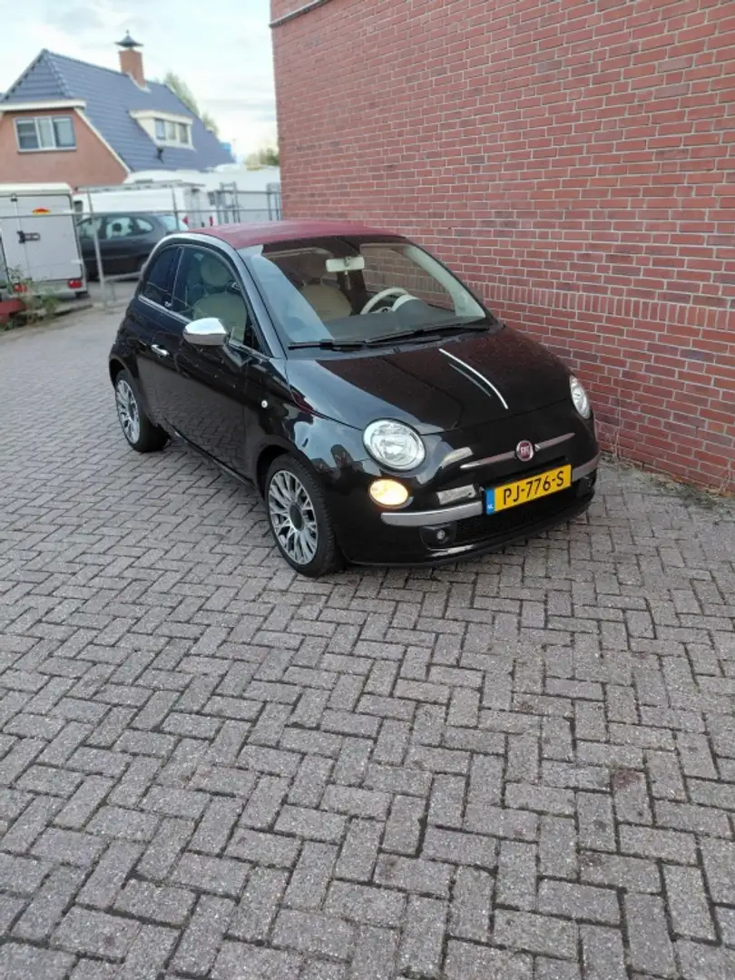 Fiat 500C 0.9 TwinAir Lounge Zwart - 2