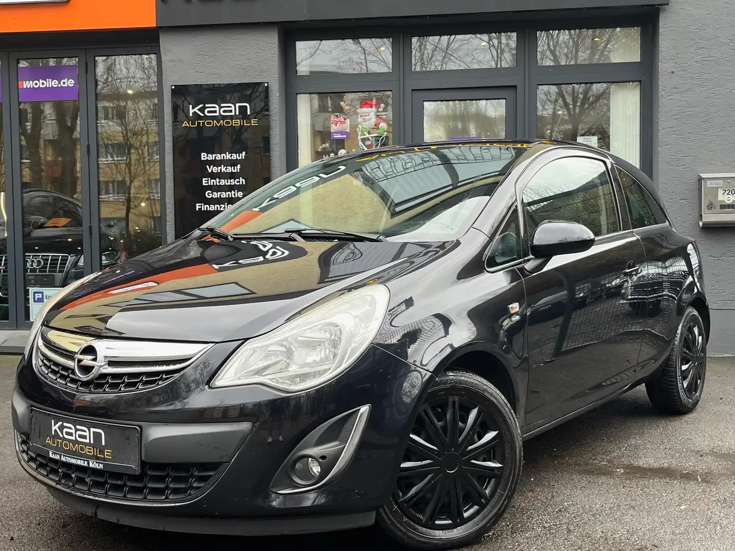 Opel Corsa D 1.2 Satellite/KLIMA/SERVO/TÜV/RADIO/CD Negro - 2