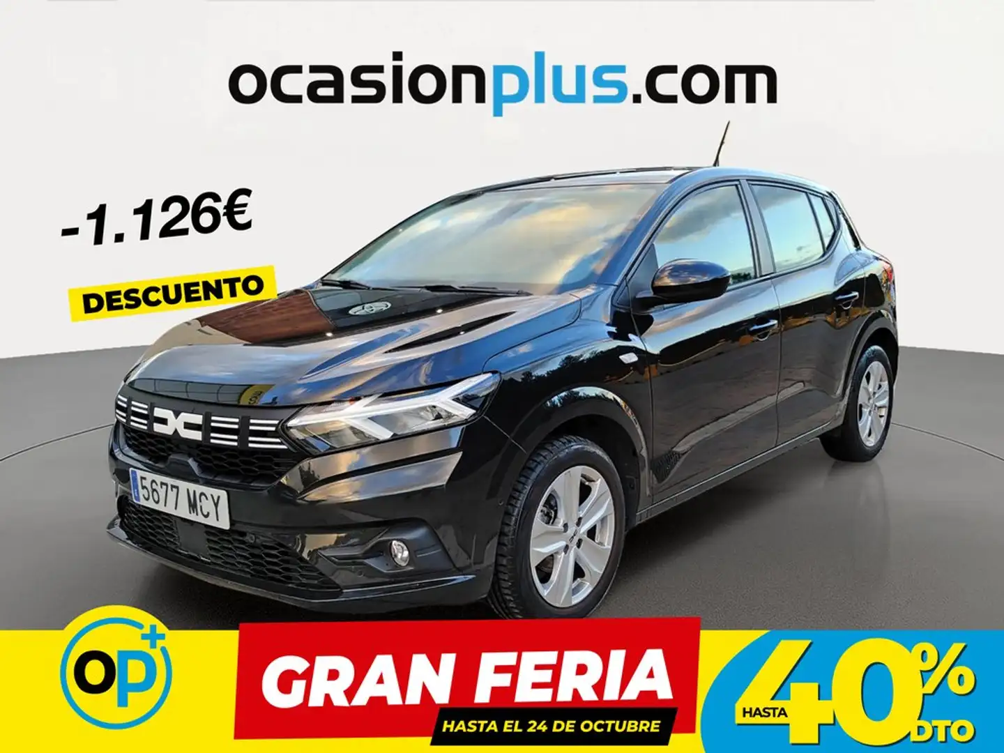 Dacia Sandero ECO-G Expresion 74kW Negro - 1