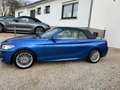 BMW 220 I AUTOMAAT  CABRIO M SPORTPAKKET FULL OPTONS Bleu - thumbnail 6