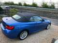 BMW 220 I AUTOMAAT  CABRIO M SPORTPAKKET FULL OPTONS Blu/Azzurro - thumbnail 15