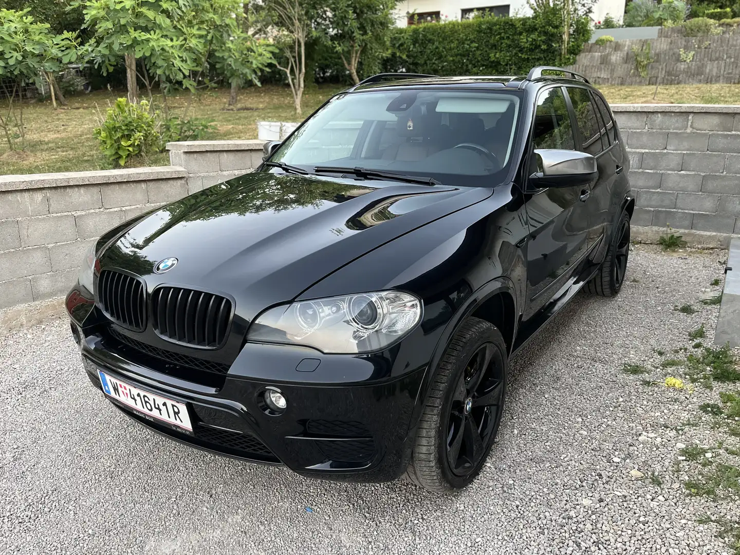BMW X5 M50d-Look*SideView*Servicegepflegt*Elek.Heckklappe Schwarz - 1