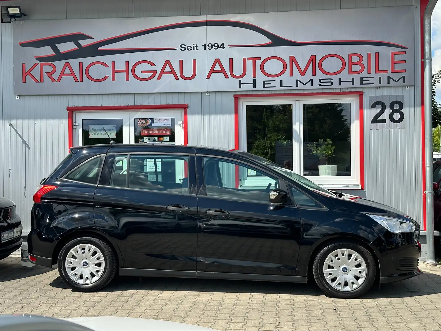 Ford Grand C-Max 1.0 EcoBoost*Klima*Tempo*nur 54 TKm Schwarz - 2