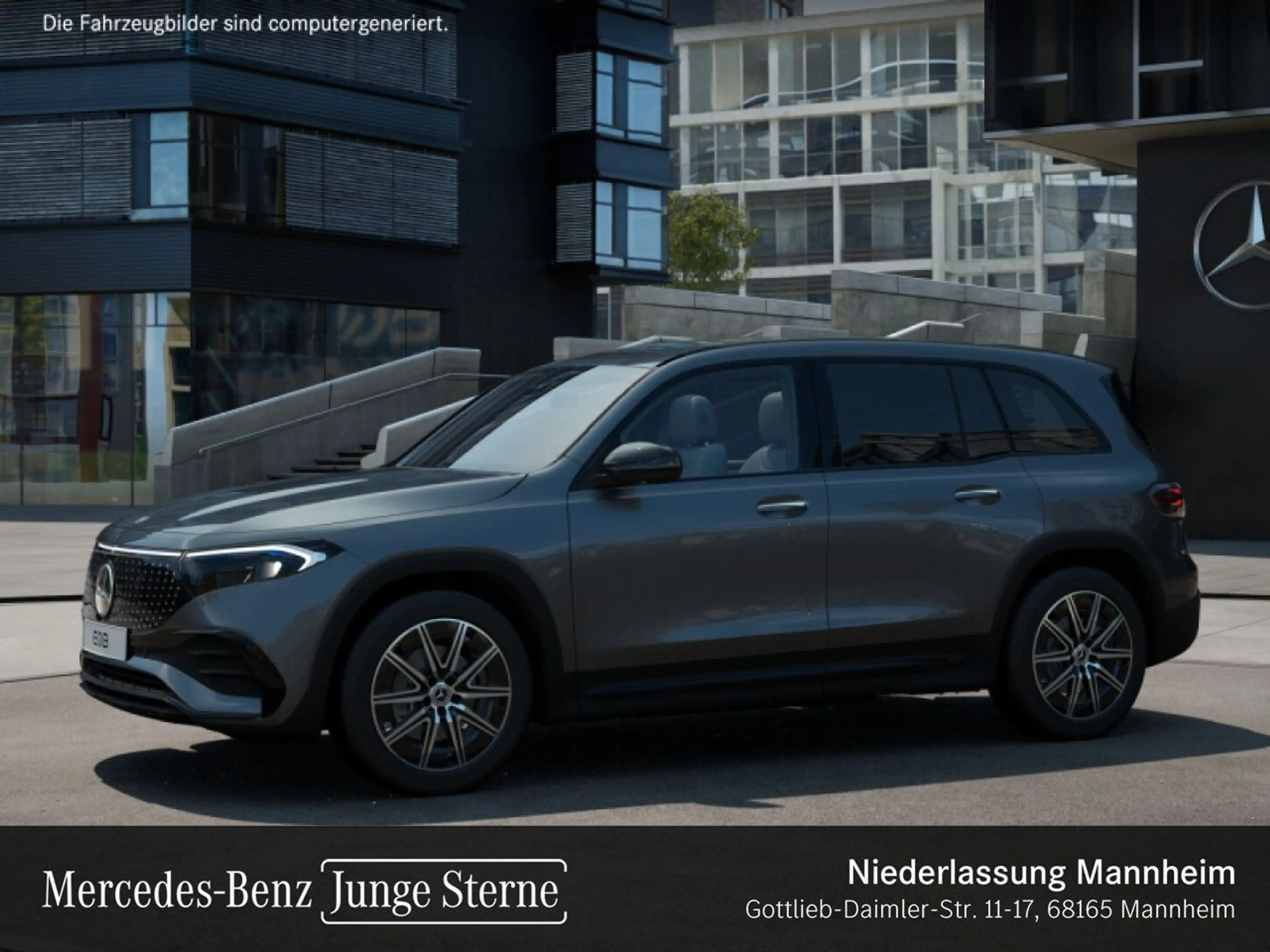 Mercedes-Benz EQB 250 AMG+NIGHT+PLUS-PAKET+AHK+360+MEMORY+SPUR — photo 3