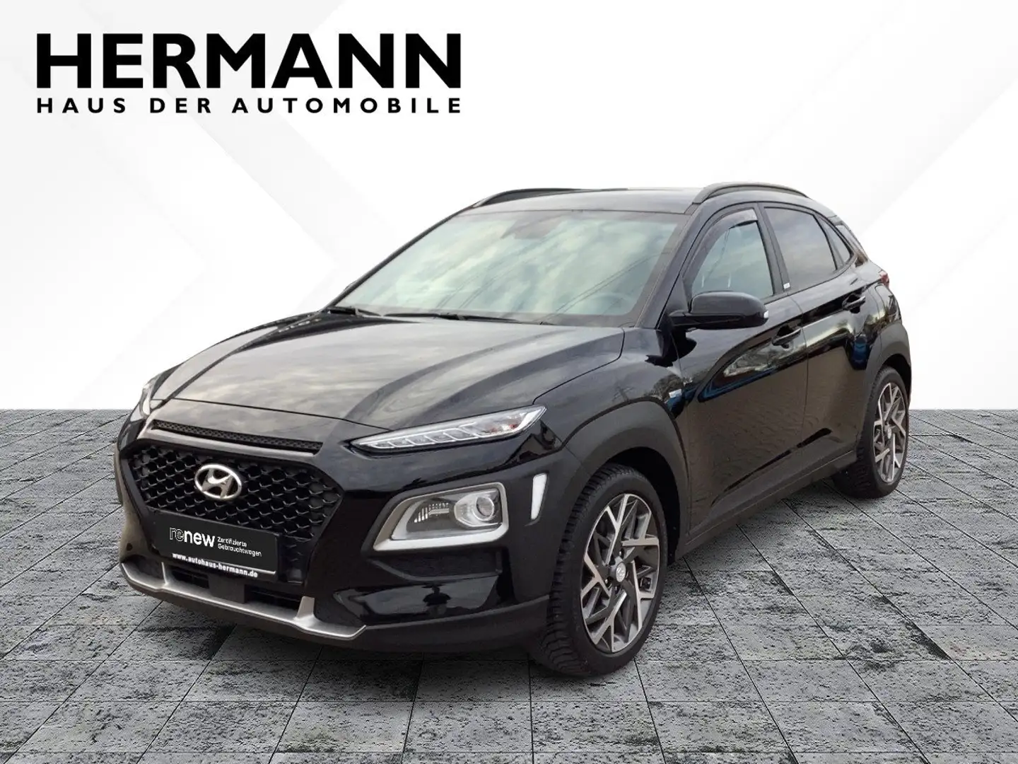 Hyundai KONA 1.6 GDI Advantage + CAM*LED*NAVI*SHZ*PDC*LM Zwart - 2