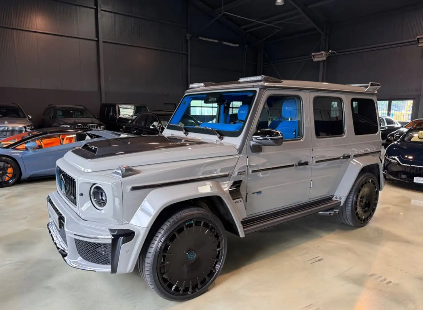Mercedes-Benz G 63 AMG W465 BRABUS 800/SANTORINI BLUE LEATHER Grigio - 1