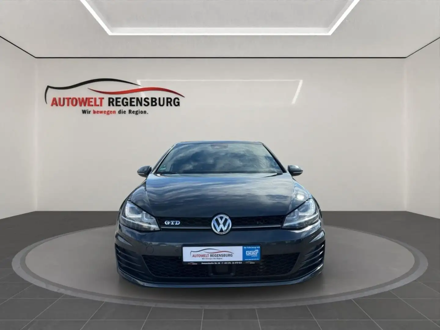 Volkswagen Golf 7 GTD DSG BMT XEN PANO ACC DYNA NAVI ALCNT Gris - 2