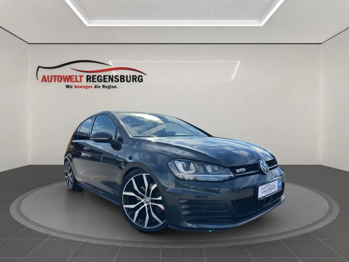 Volkswagen Golf 7 GTD DSG BMT XEN PANO ACC DYNA NAVI ALCNT Gris - 1