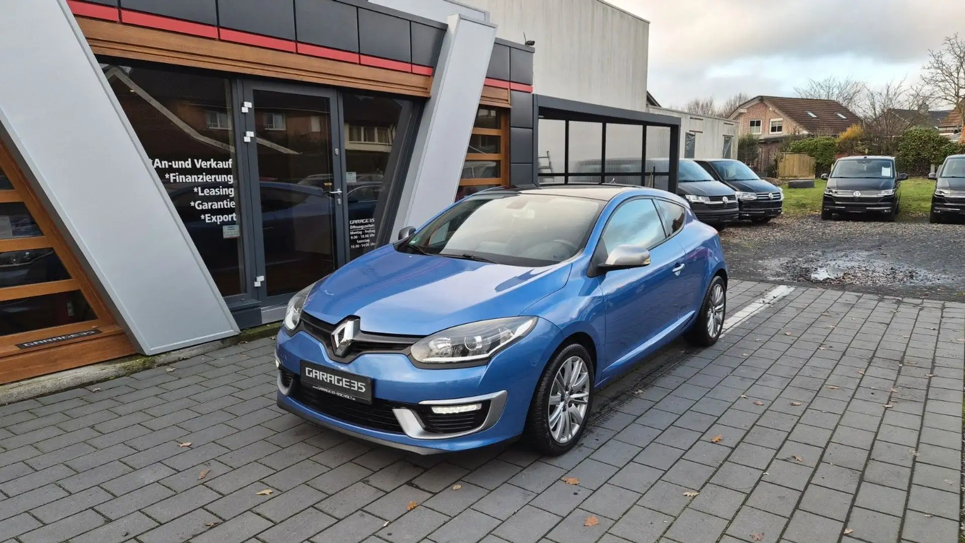 Renault Megane III Coupe GT Line/PANO/NAVI/AHK Blau - 2