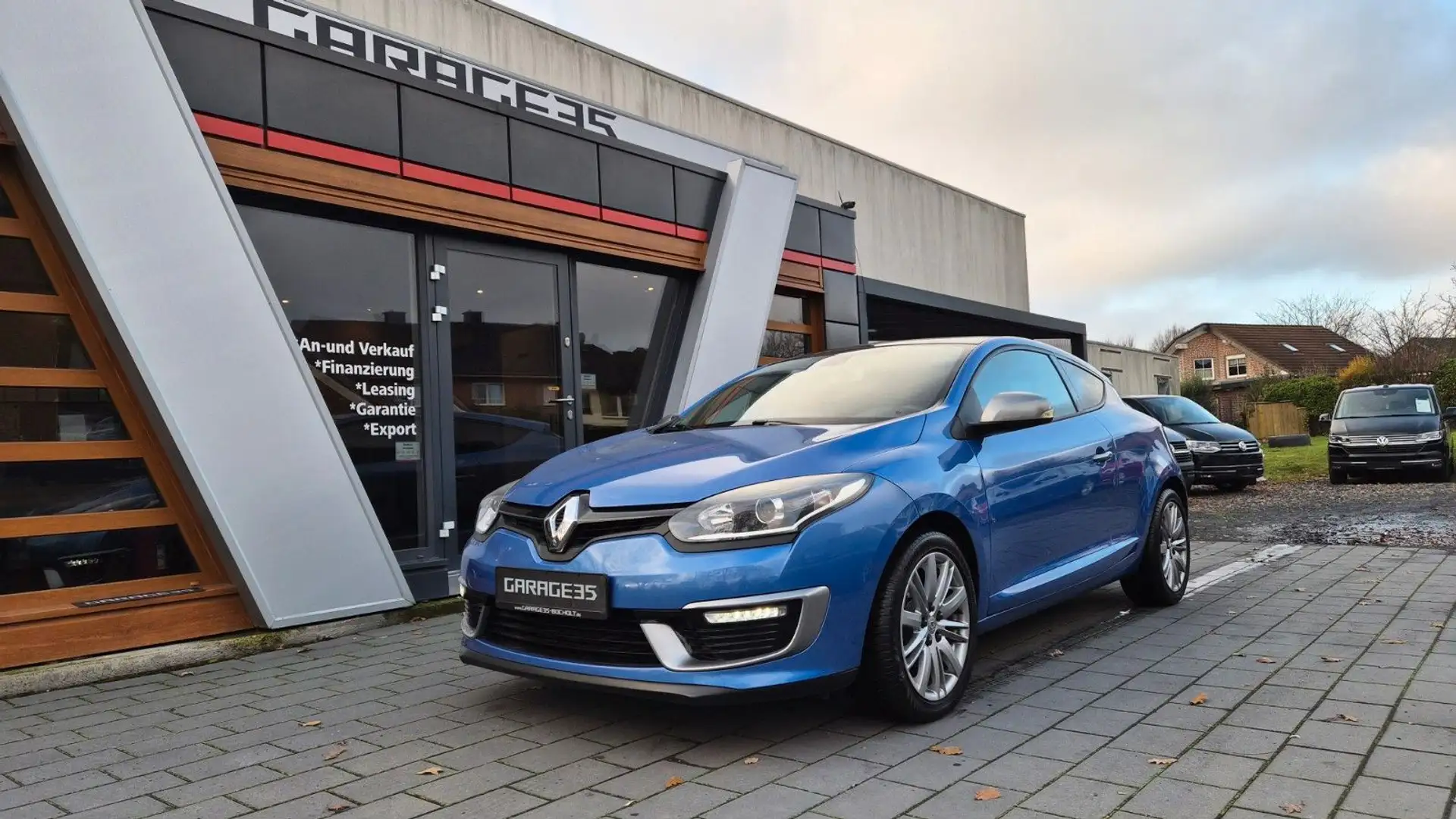 Renault Megane III Coupe GT Line/PANO/NAVI/AHK Blau - 1