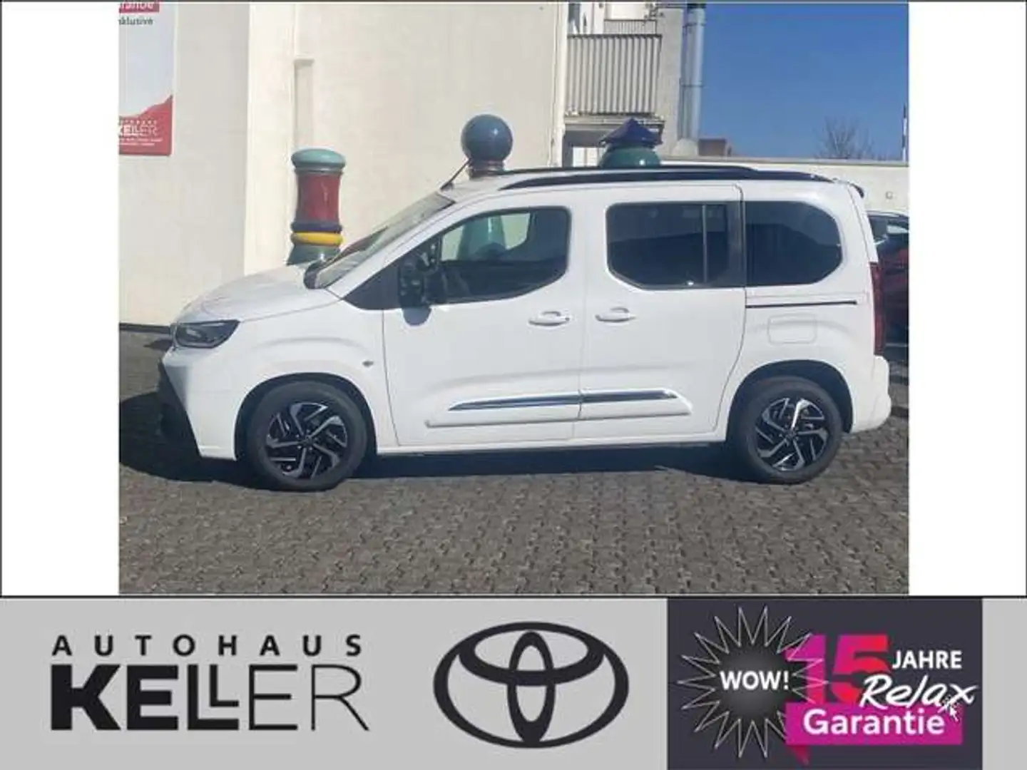 Toyota Proace City Verso 1.2 Turbo L1 Team Deutschland Weiß - 2