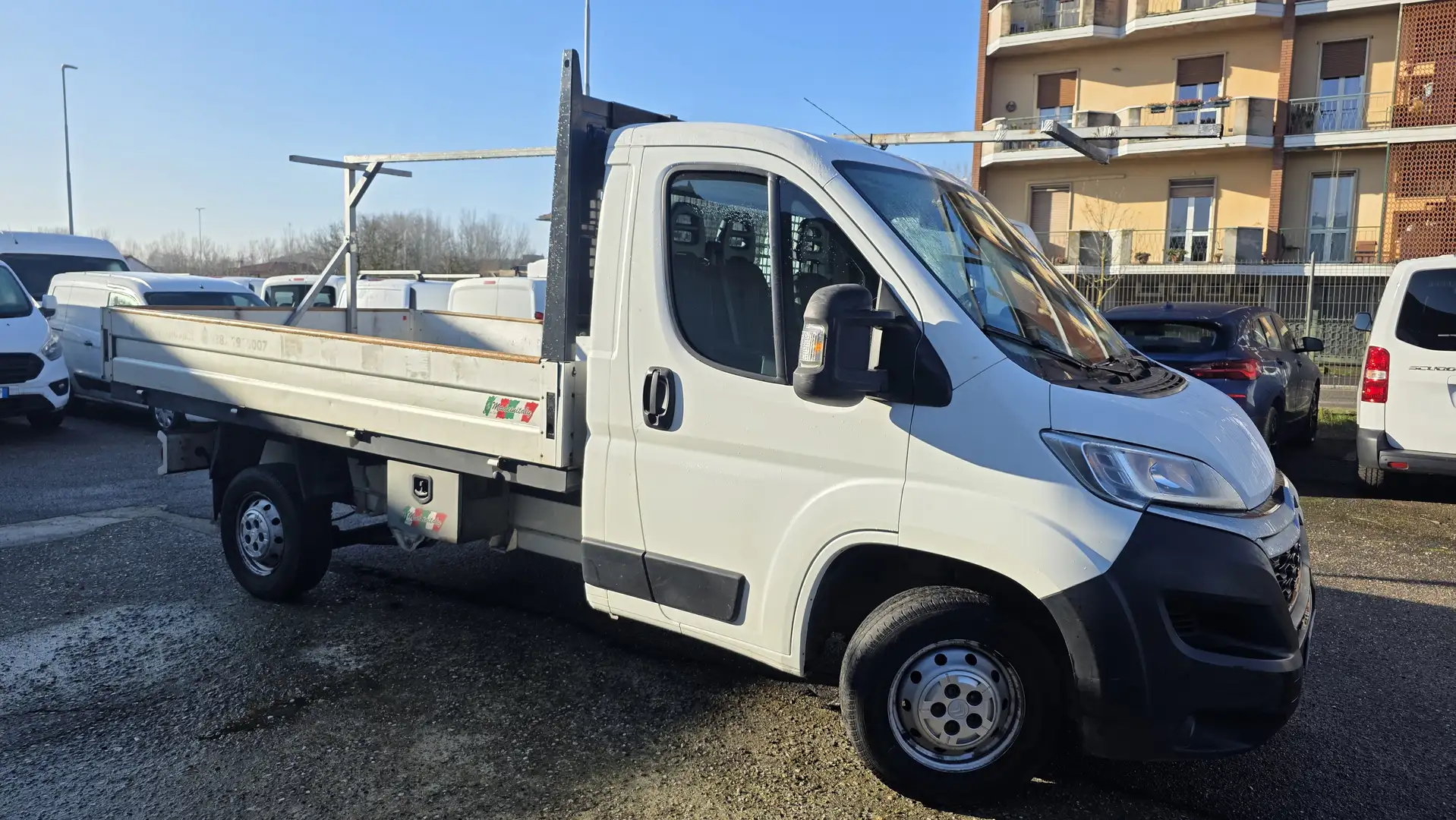 Fiat Ducato Jumper 35 BlueHDi 130 PLM Cassone fisso 3.30m Blanc - 1