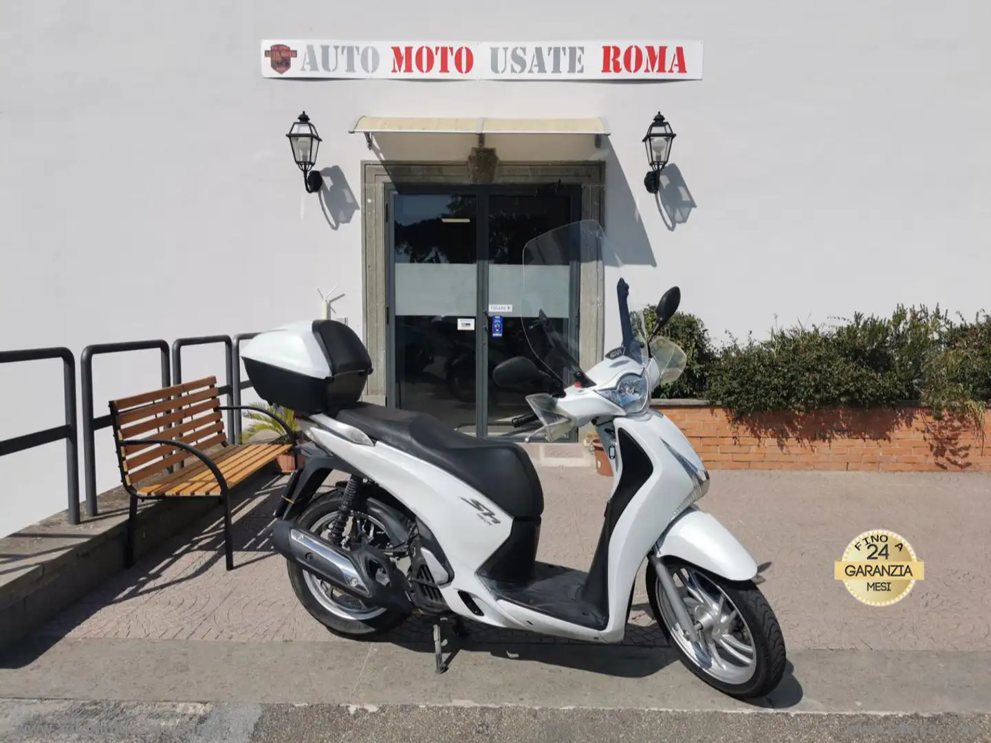 Honda SH 150i SH 150 RATE AUTO MOTO SCOOTER Bianco - 1