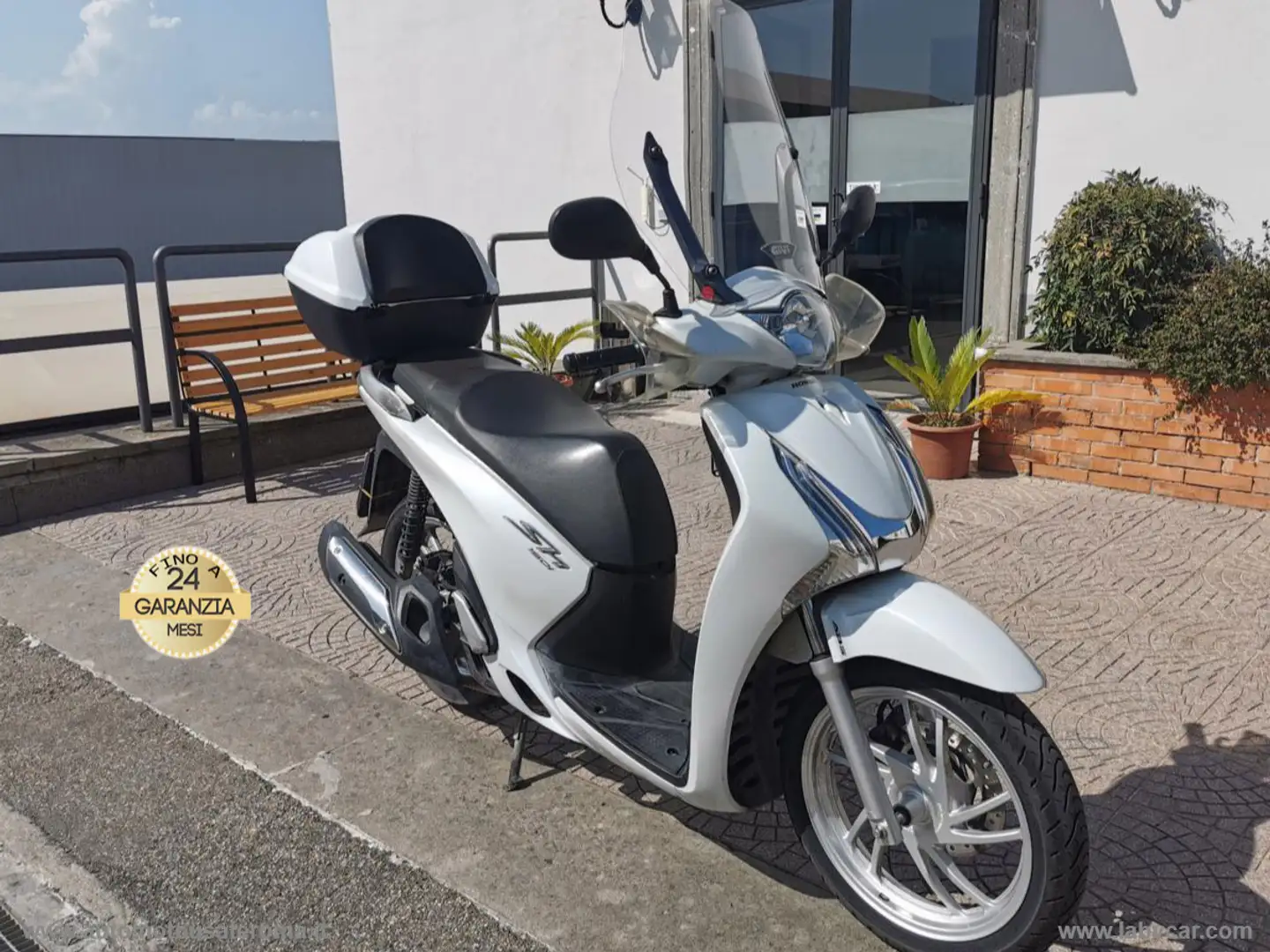 Honda SH 150i SH 150 RATE AUTO MOTO SCOOTER Bianco - 2