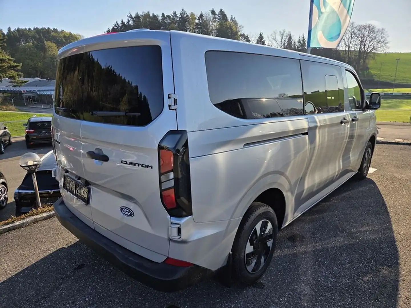 Ford Transit Custom Kombi 2.5 PHEV 340 L2H1 FWD Trend A Silber - 2