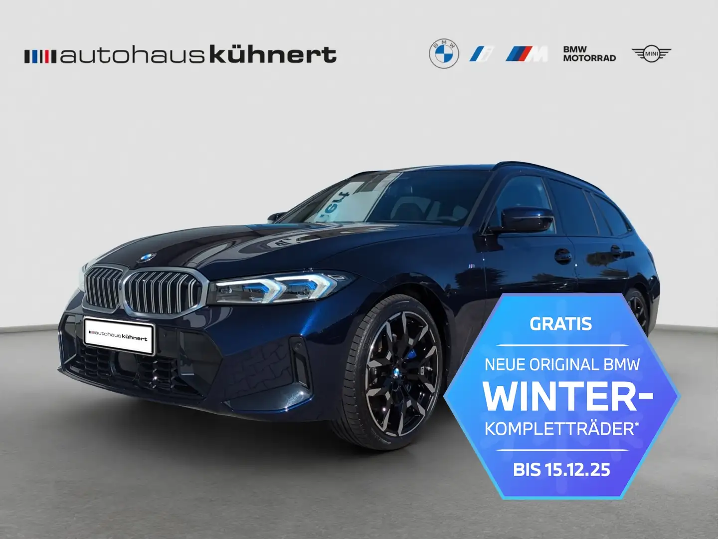 BMW 330 i xDrive Touring ///M-Sport/ACC/PanoSD/DAB+H&K Blau - 1