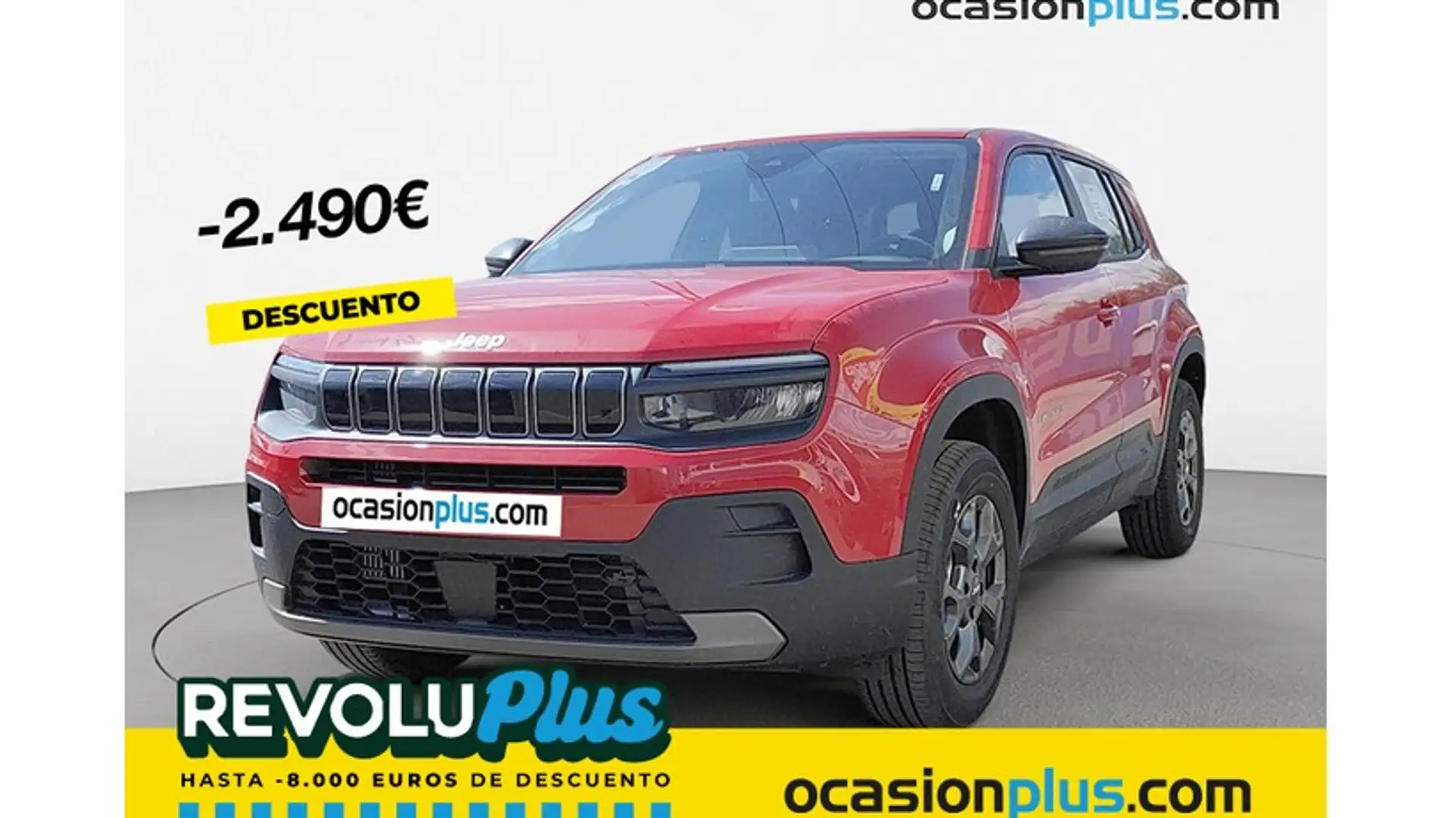Jeep Avenger 1.2 Longitude 100 Rouge - 1