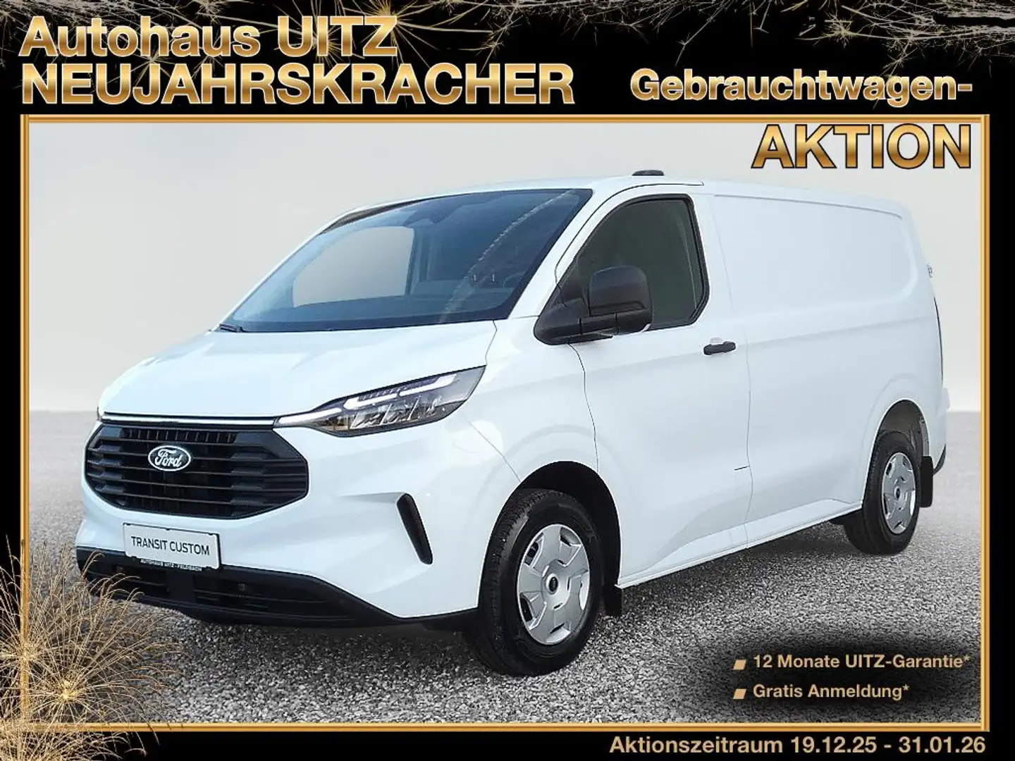 Ford Transit Custom Kasten L1H1 300 Trend +LED+Shz Blanco - 1