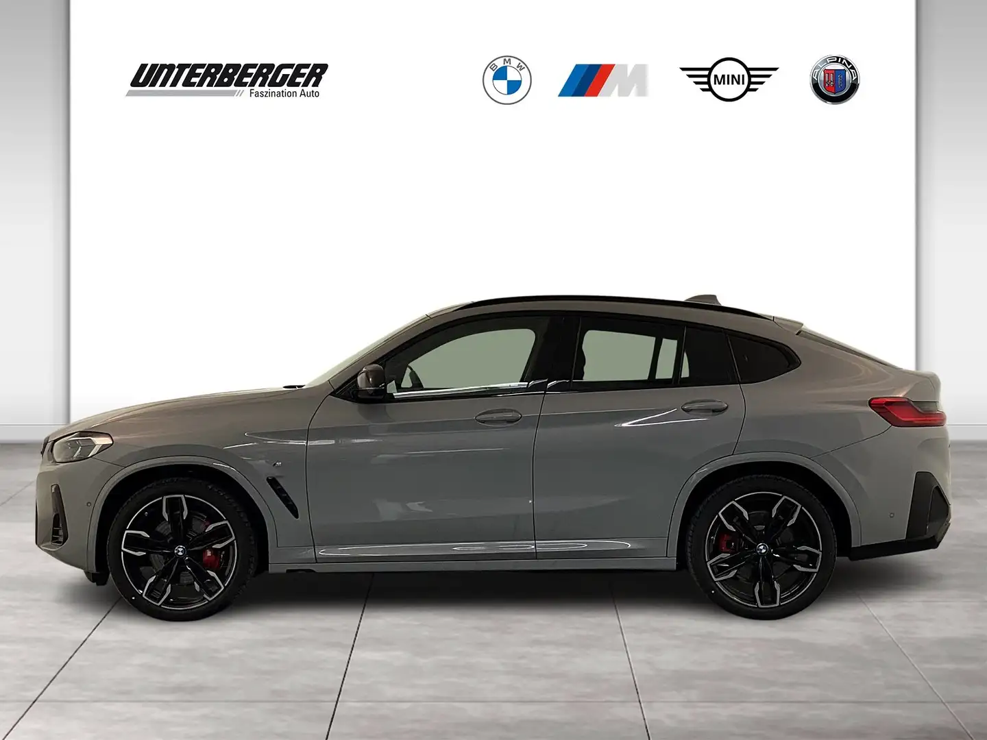 BMW X4 M 40d Laser DA+ PA+ HUD Pano AHK HK Сірий - 2