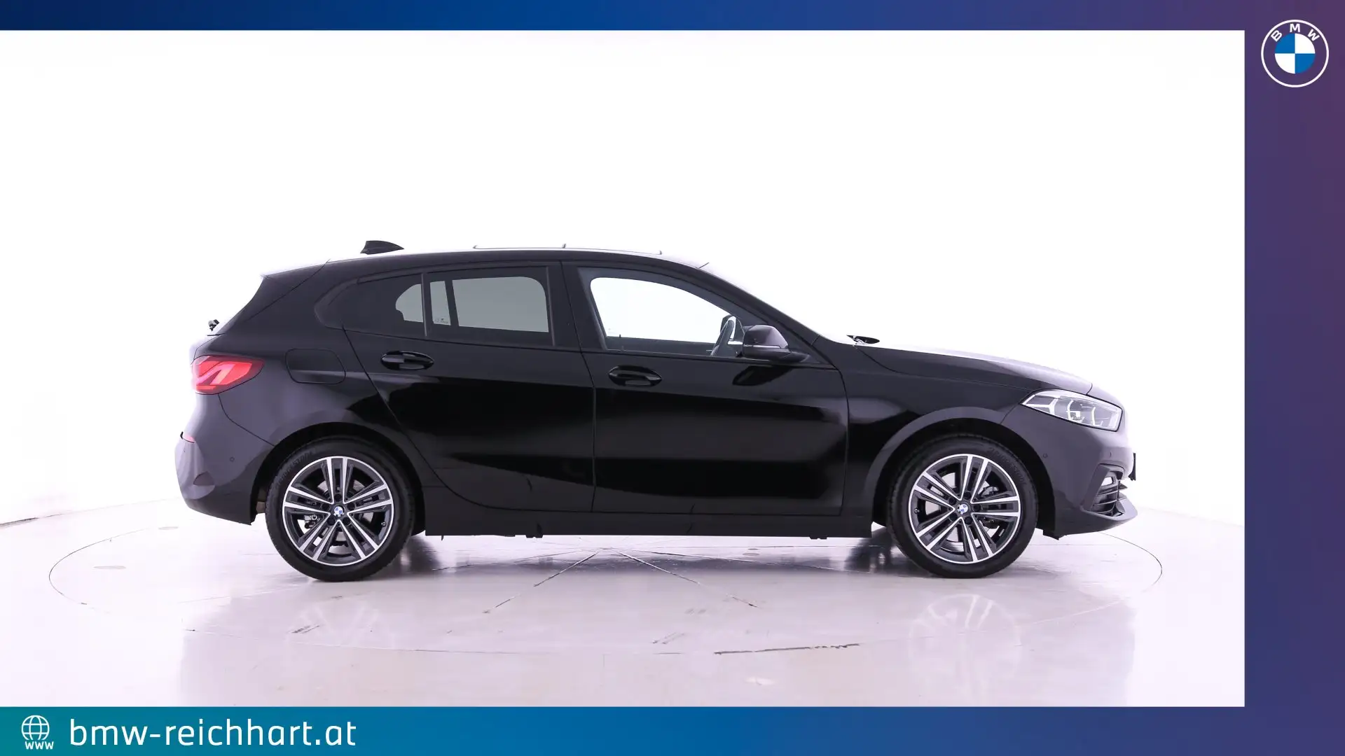 BMW 118 118i Schwarz - 2