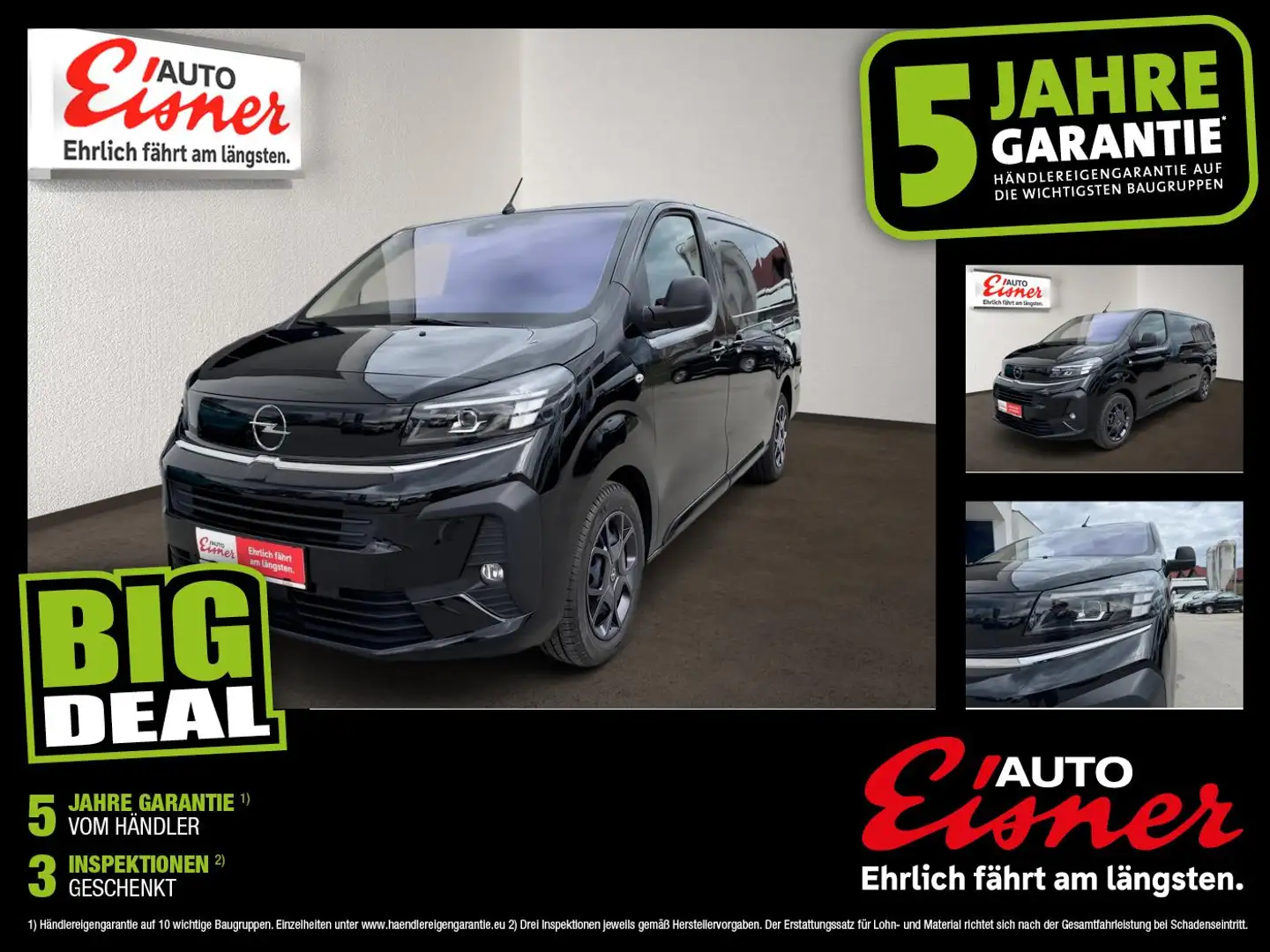 Opel Vivaro KW XL Top Preis! Schwarz - 1