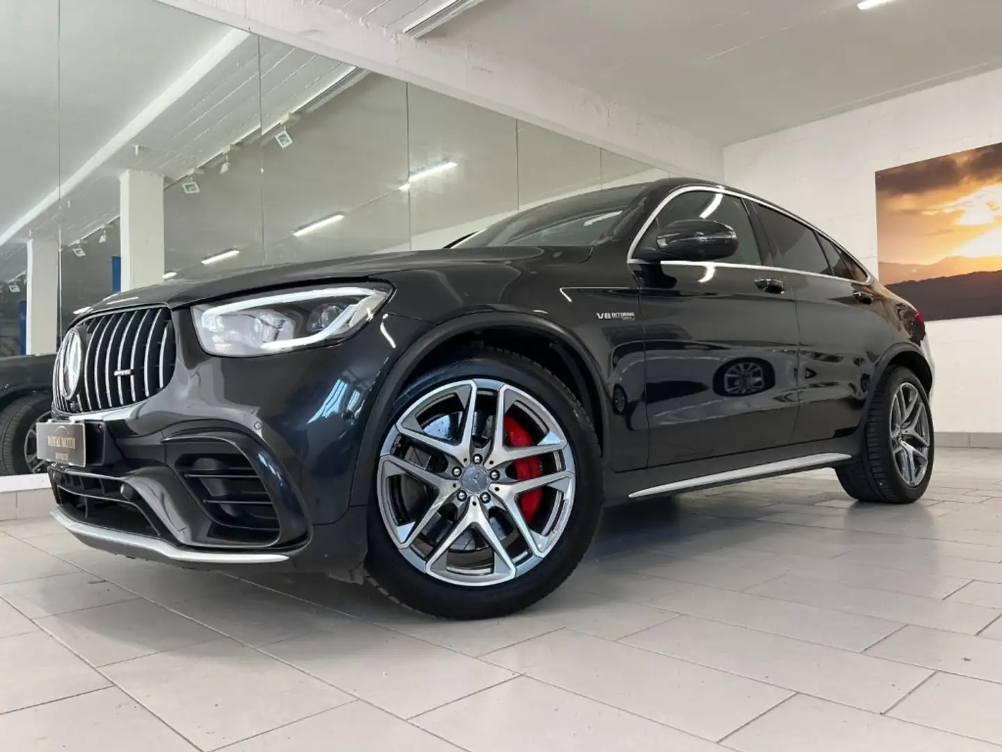 Mercedes-Benz GLC 63 AMG S 4Matic Coupé 510cv PARI AL NUOVO ! 20" + TETTO Grigio - 1