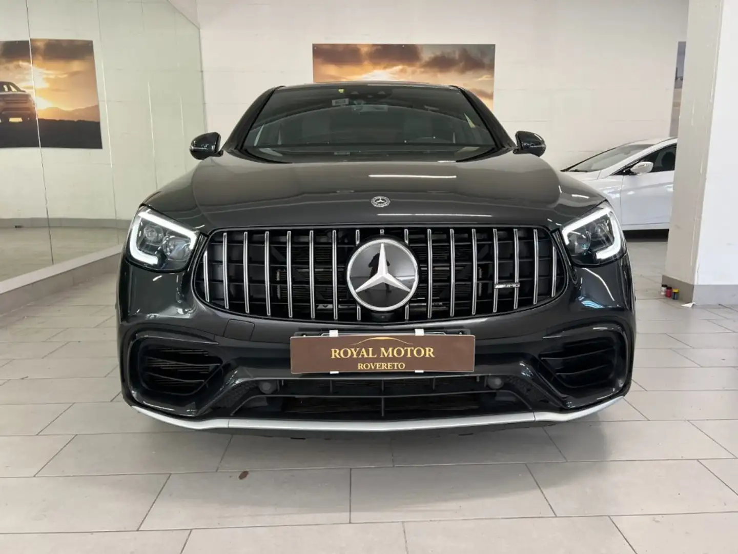 Mercedes-Benz GLC 63 AMG S 4Matic Coupé 510cv PARI AL NUOVO ! 20" + TETTO Grigio - 2