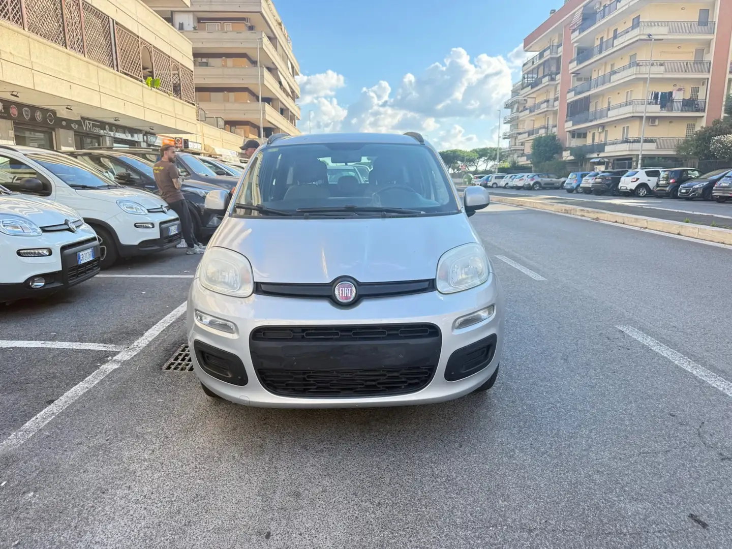 Fiat Panda Panda 1.2 EasyPower Easy SOLO 5900 Argent - 1