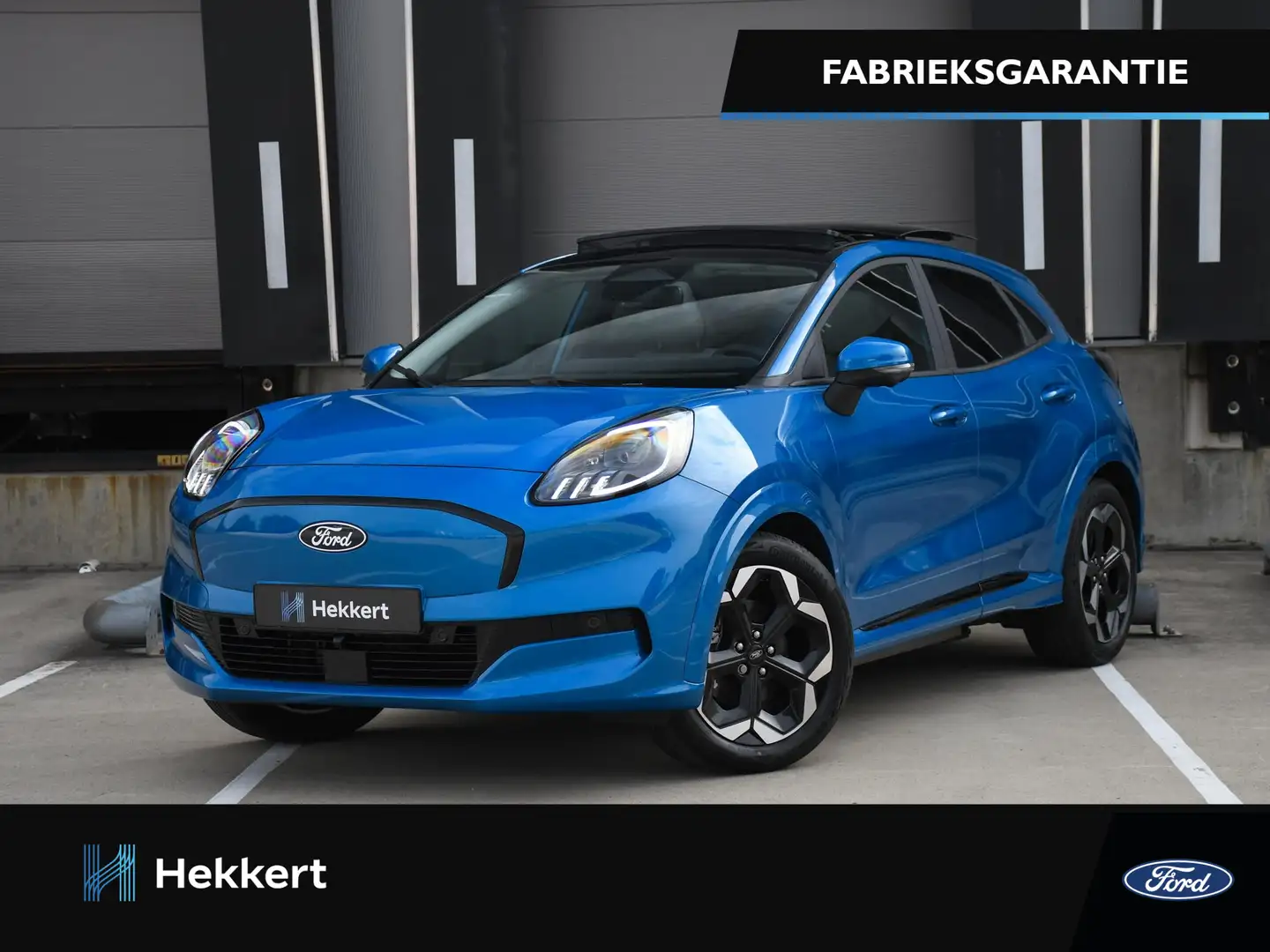 Ford Puma Gen-E Premium 44 kWh 168pk Automaat SCHUIF-DAK | 18''LM Blau - 1