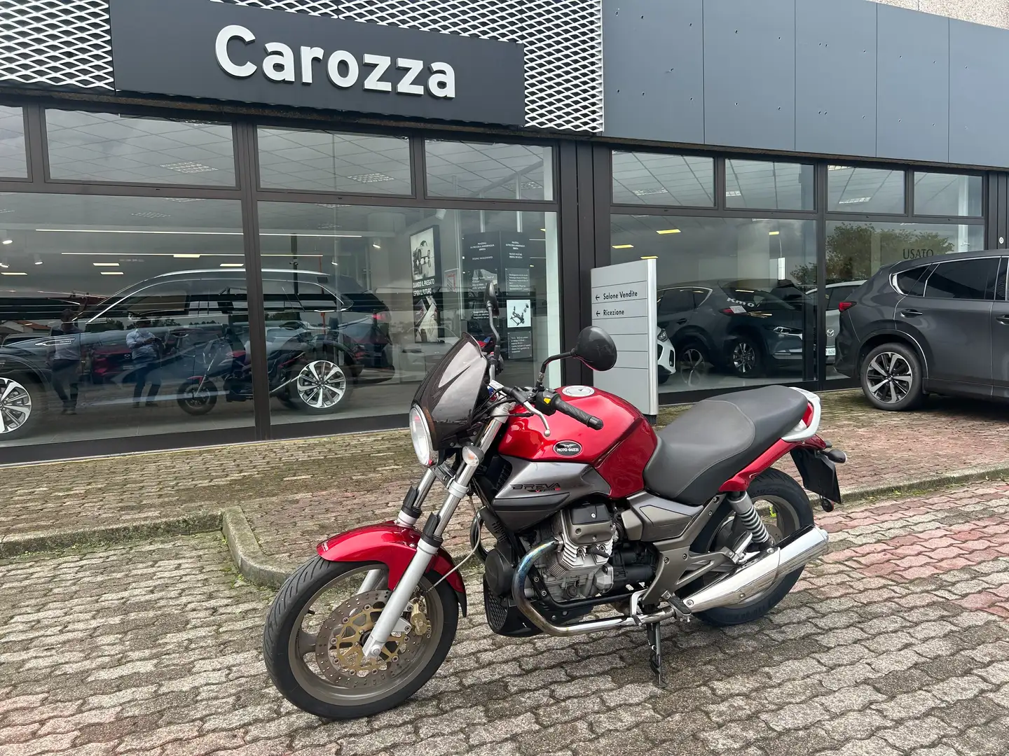 Moto Guzzi Breva 750 BREVA V750 IE Rosso - 2