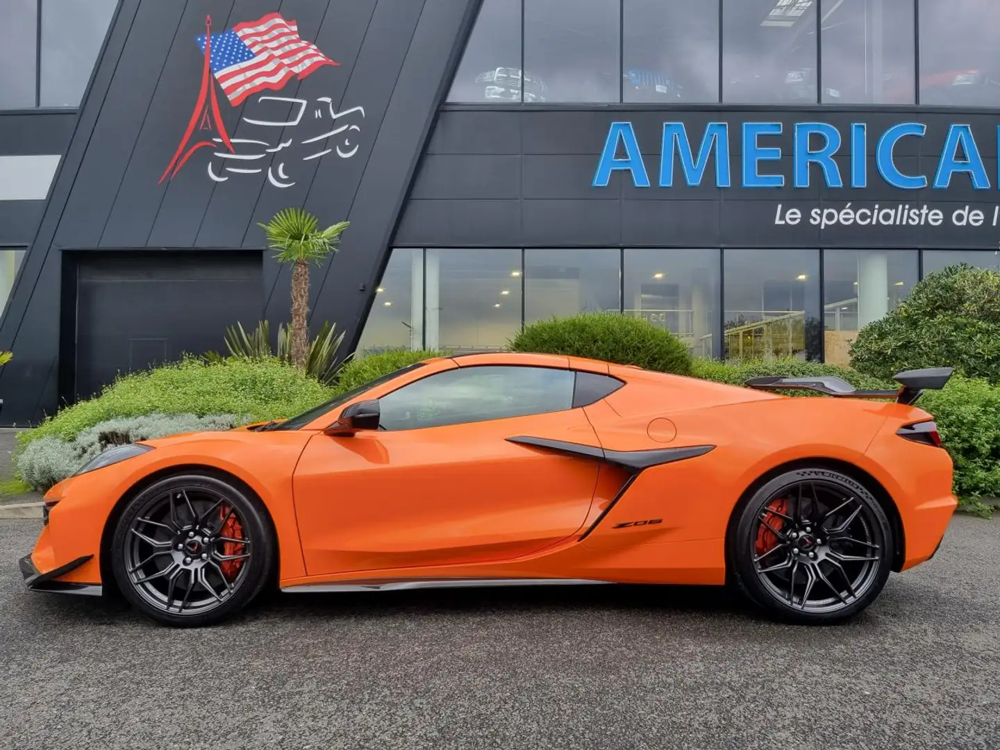 Chevrolet Corvette C8 Z06 3LZ pack Z07 Orange - 2