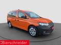 Volkswagen Caddy Kombi 1.5 eHybrid AHK ACC NAVI SHZ CA Orange - thumbnail 3