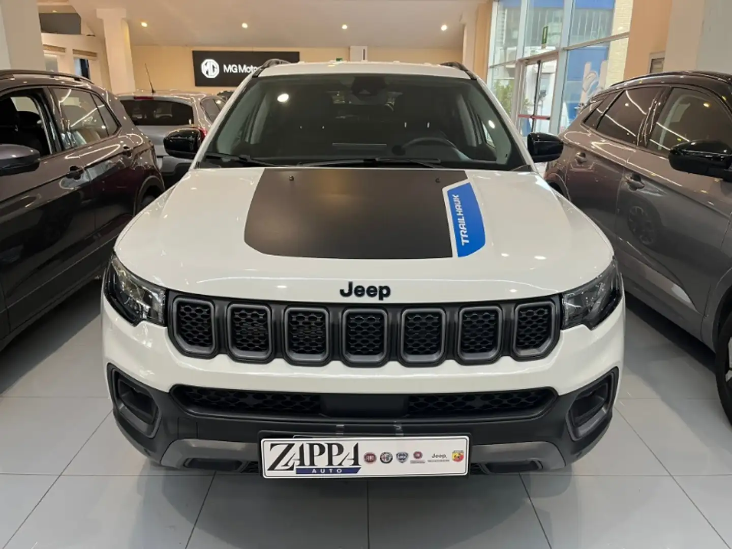 Jeep Compass 1.3 Turbo T4 PHEV Trailhawk Blanc - 2