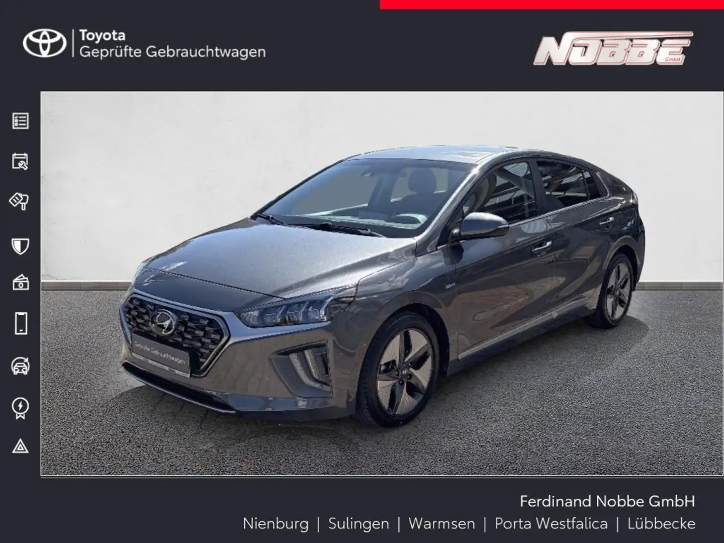 Hyundai IONIQ Hybrid 1.6 GDI Grau - 1