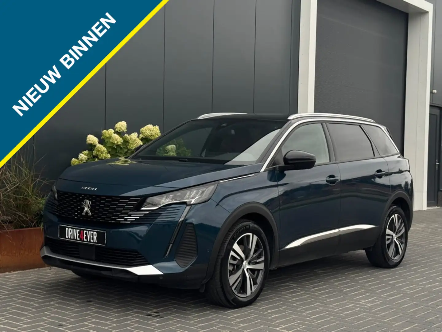 Peugeot 5008 1.2 Hyb. 136 Allure 7p GARANTIE ACC ECC 360 CAMERA Blauw - 1