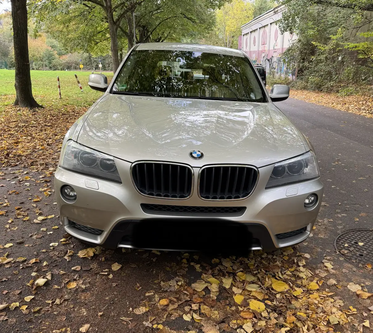 BMW X3 xDrive20d Aut., AHK, Head up, *TÜV neu* Gold - 1