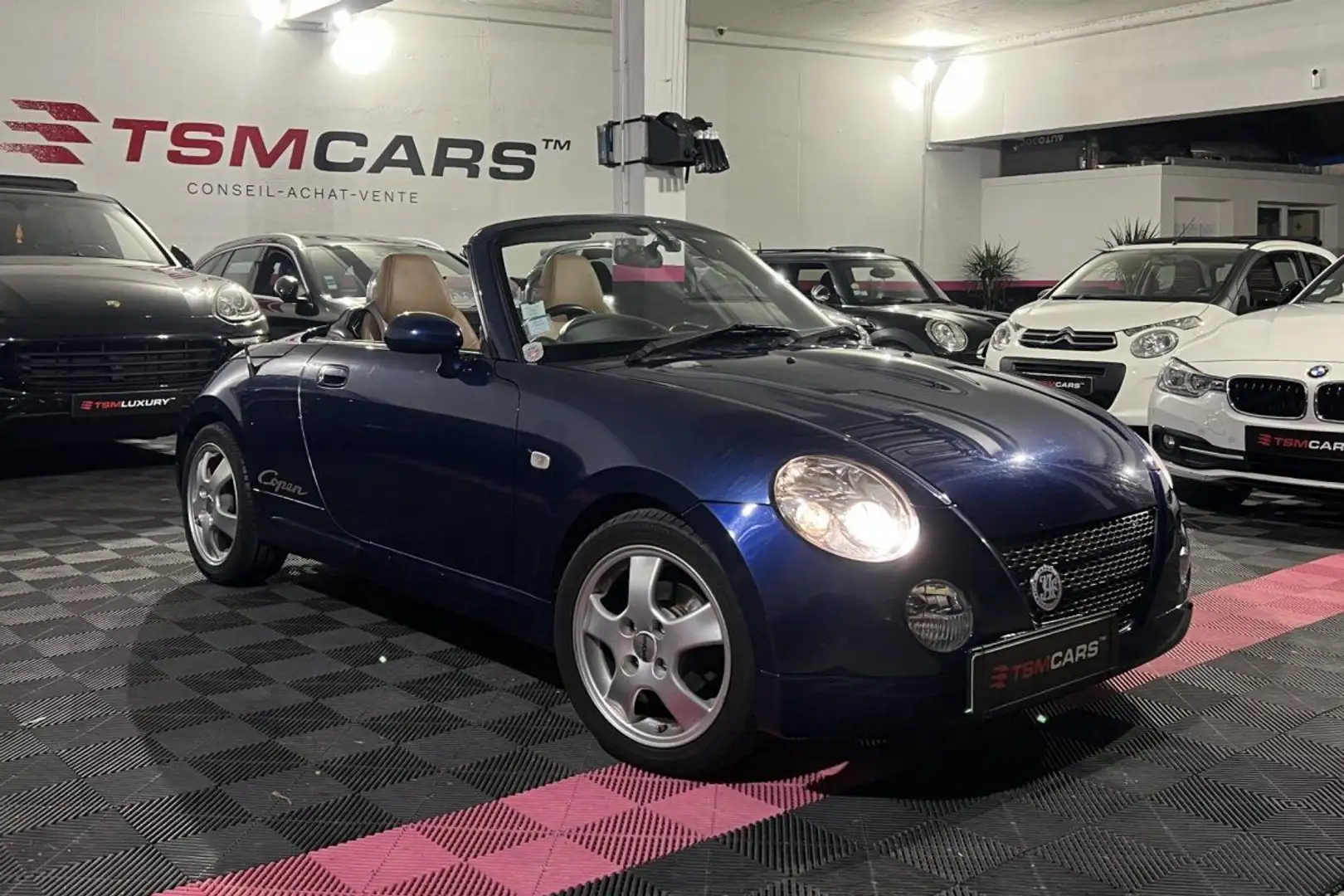 Daihatsu Copen 0.7i VVT . Bleu - 1