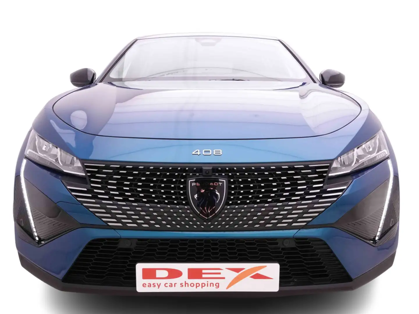 Peugeot 408 1.2 T 130 EAT8 Allure + GPS + CAM + LED + ALU17 Bleu - 2