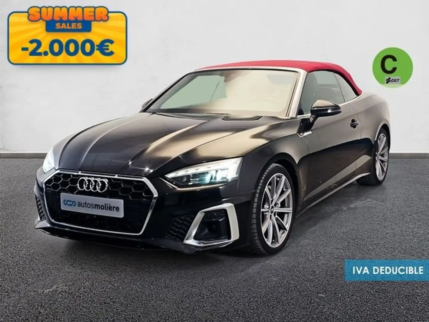 Audi A5 S+Line+40+TDI+140+kW+%28190+CV%29+S+tronic Negro - 1