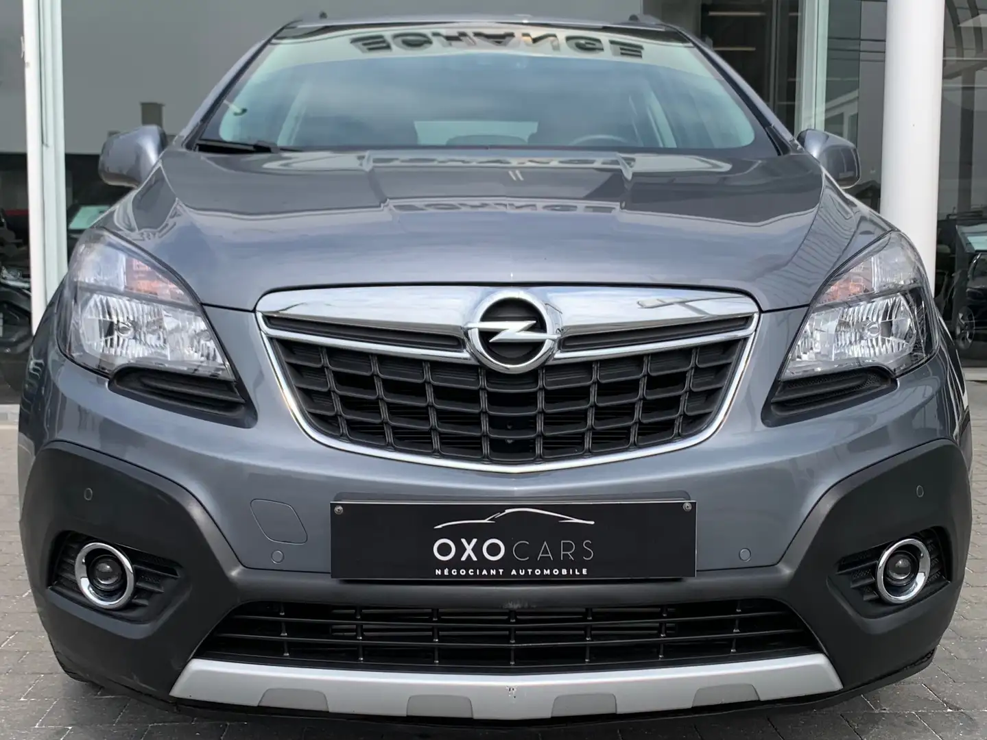 Opel Mokka X 1.4 Turbo / Boite Auto / Airco / Gps / Cruise /PDC Gris - 2