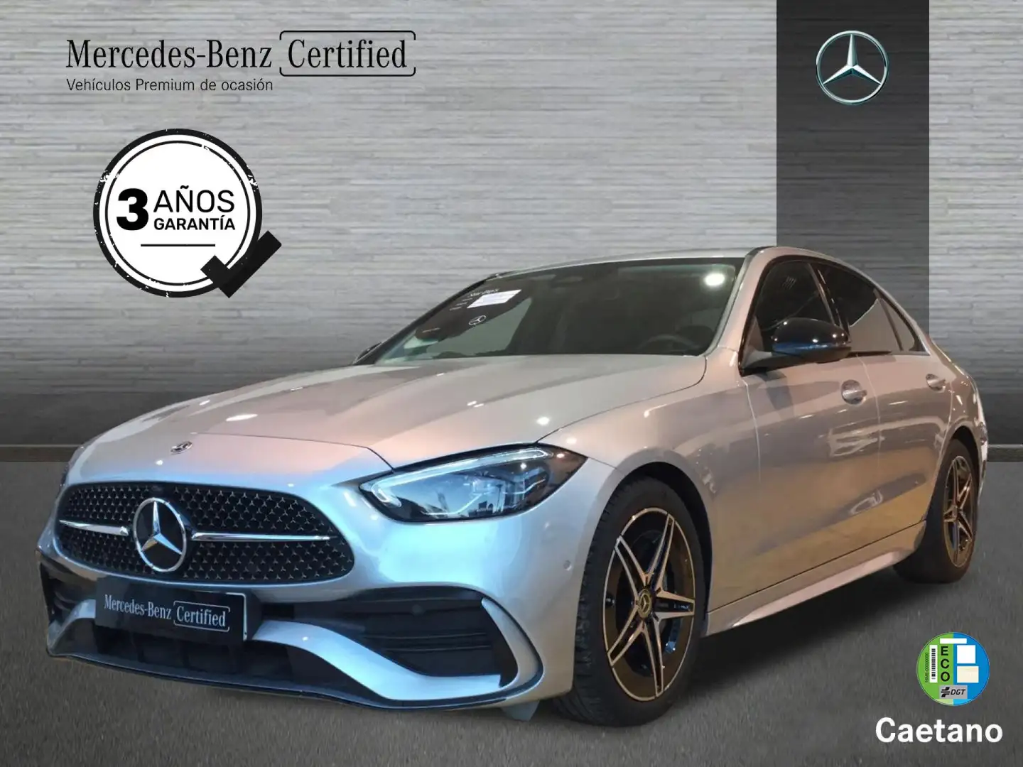 Mercedes-Benz C 200 d Plateado - 1
