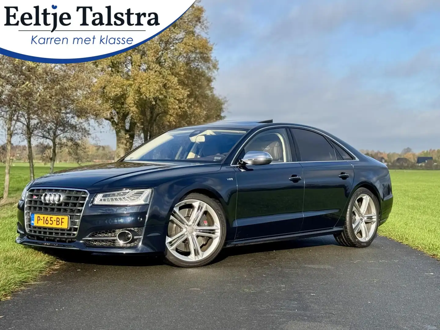 Audi S8 quattro 520 pk|B&O adv.|Nachtzicht|Baloa excl. int Azul - 1
