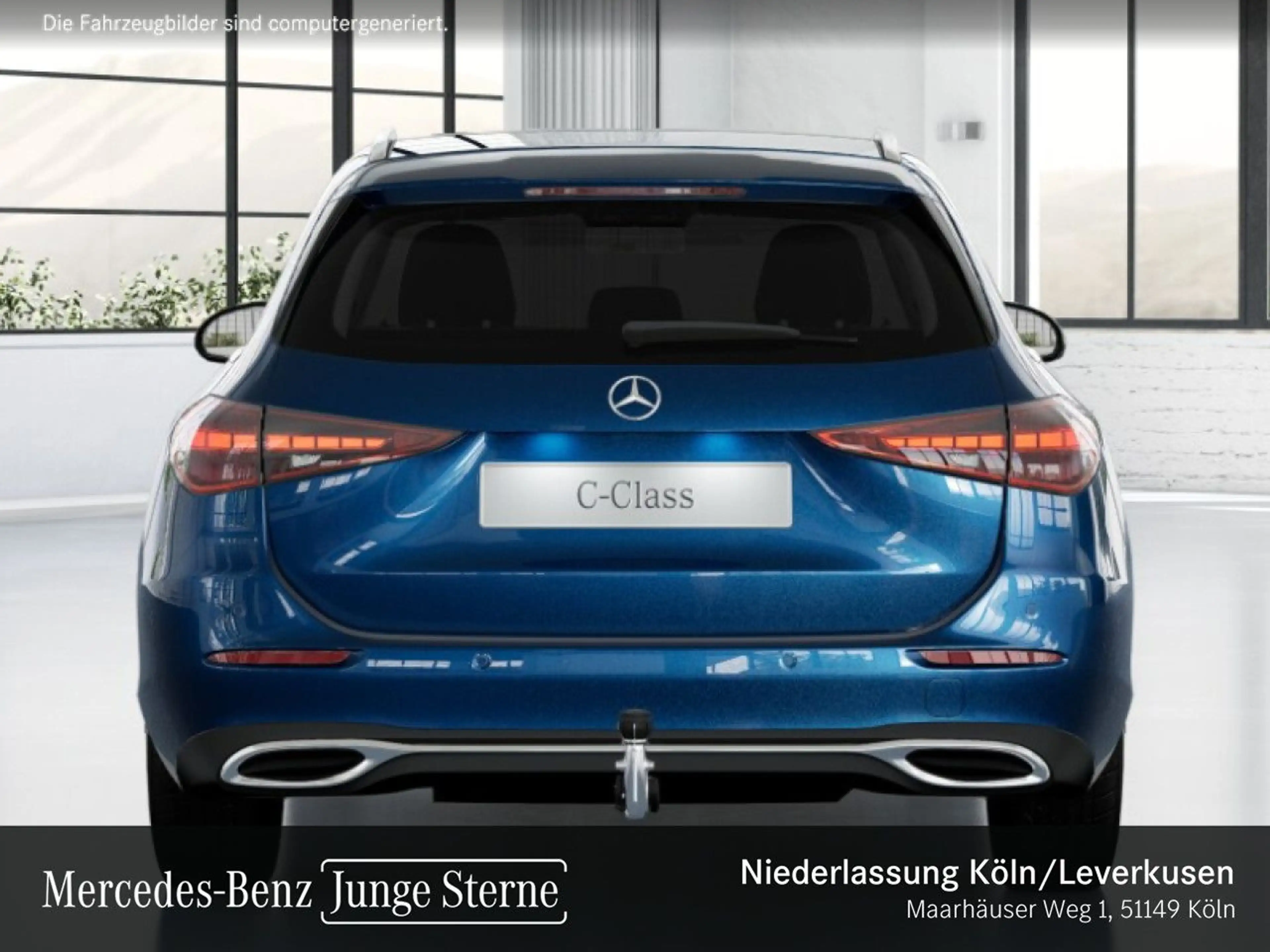 Mercedes-Benz C 300 d T AVANTG+360+AHK+LED+TOTW+KEYLESS+9G — photo 8