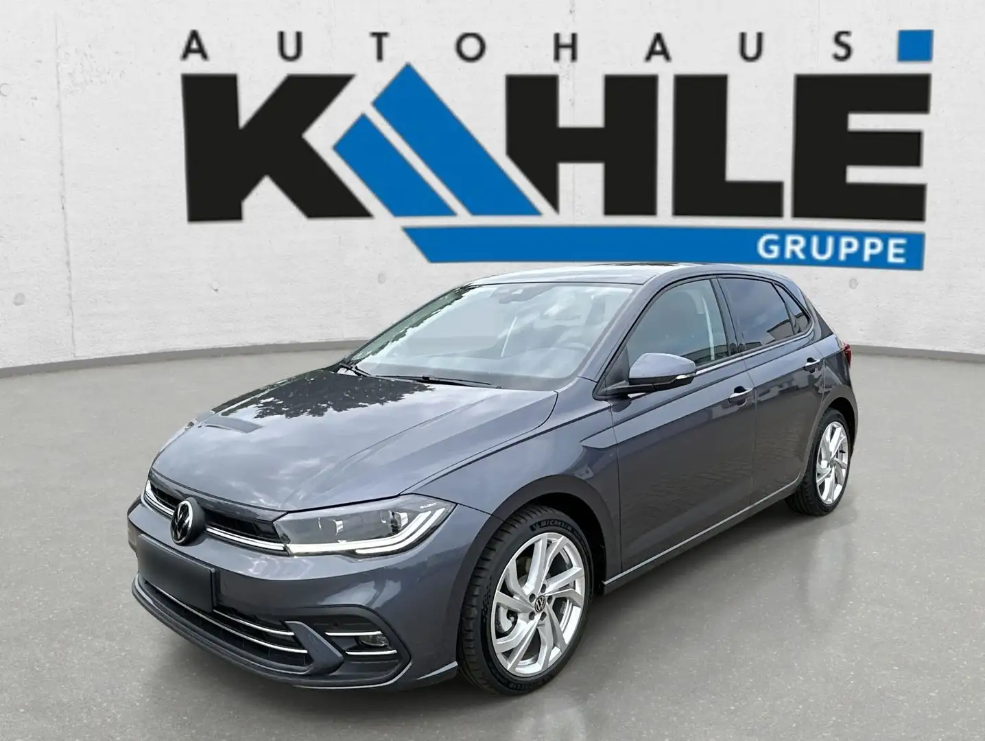 Volkswagen Polo 1.0 TSI DSG OPF Style Pano AHK LM-Tortosa Grau - 1