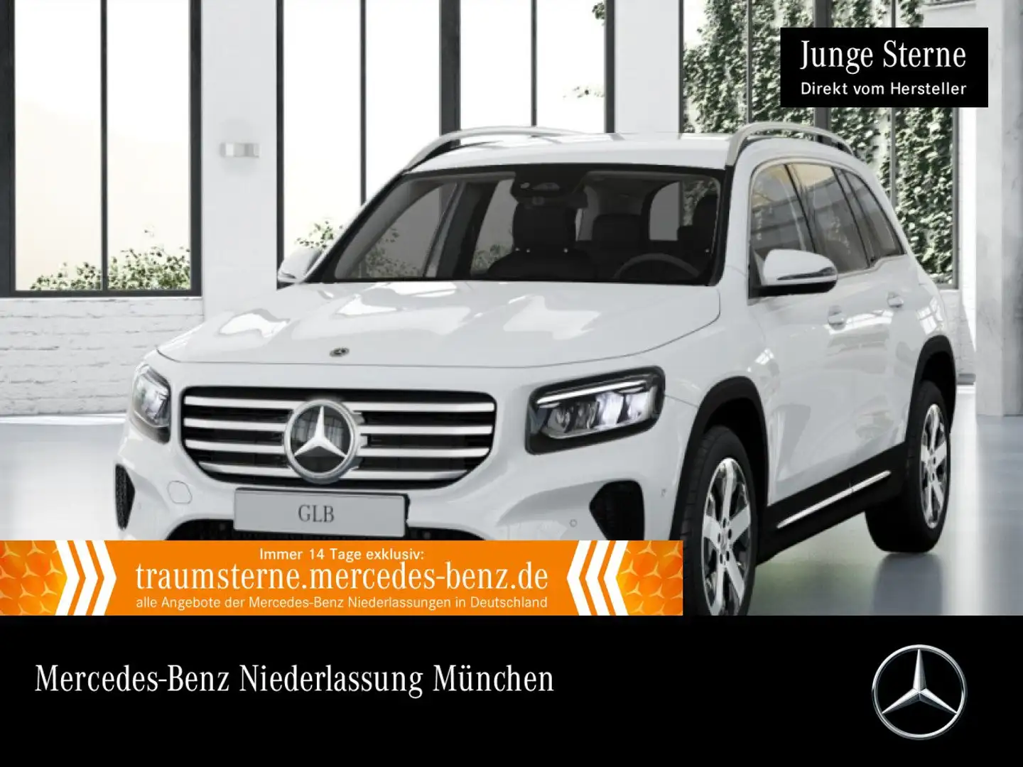 Mercedes-Benz GLB 200 PROGRESSIVE+LED+KAMERA+7G Weiß - 1