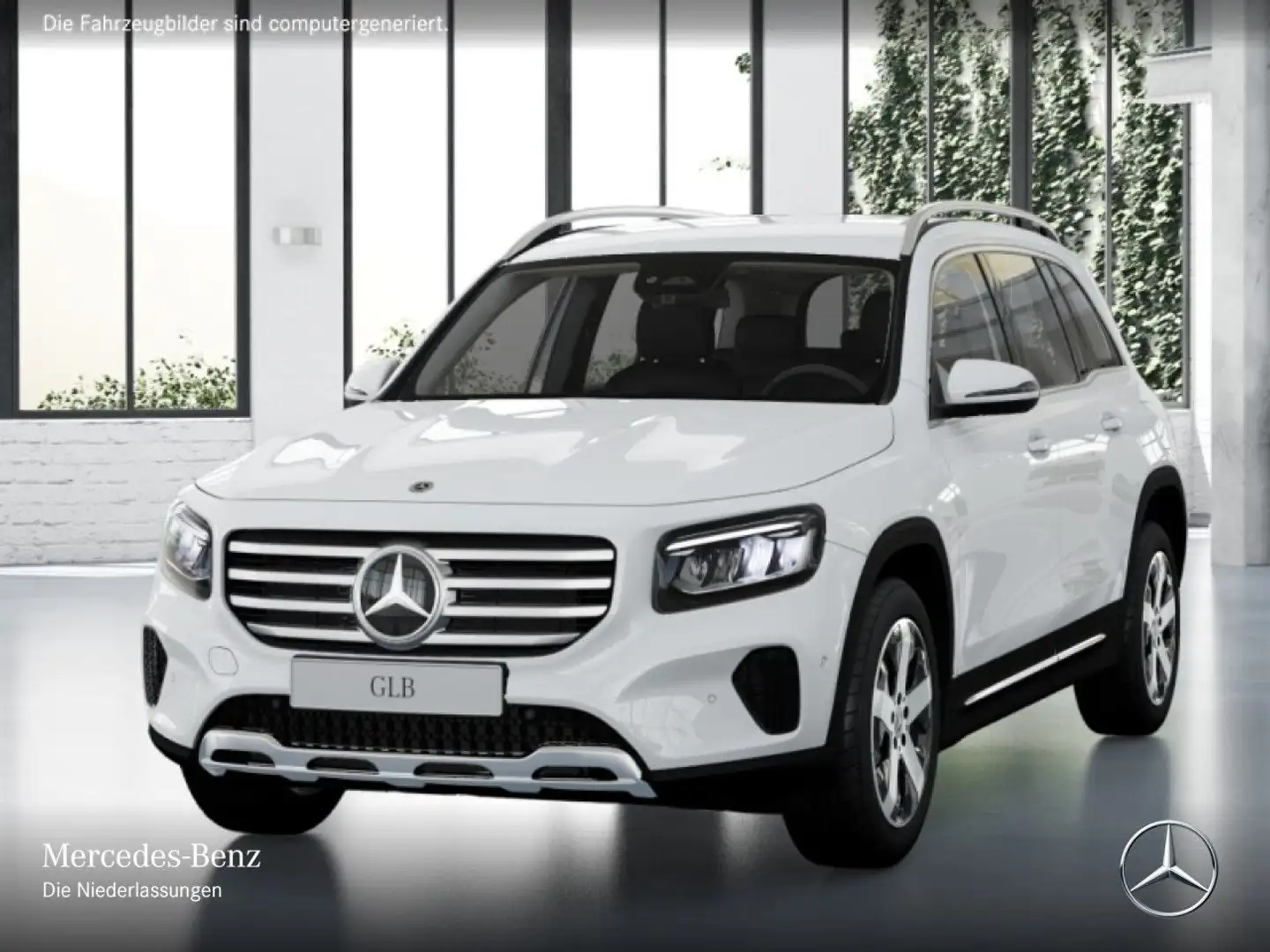 Mercedes-Benz GLB 200 PROGRESSIVE+LED+KAMERA+7G Weiß - 2
