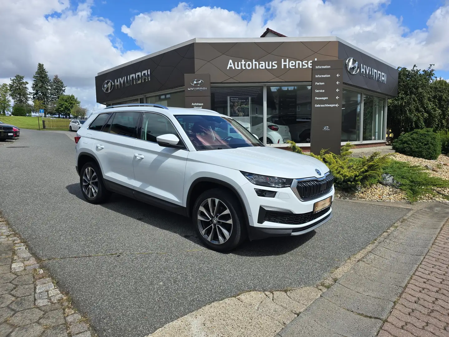 Skoda Kodiaq 1.5 TSI 7-Gang-DSG Tour Blanc - 2